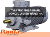 THỦ TỤC NHẬP KHẨU ĐỘNG CƠ ĐIỆN NÂNG HẠ