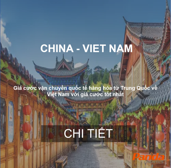 CƯỚC VẬN CHUYỂN HÀNG LẺ TỪ TRUNG QUỐC VỀ HỒ CHÍ MINH