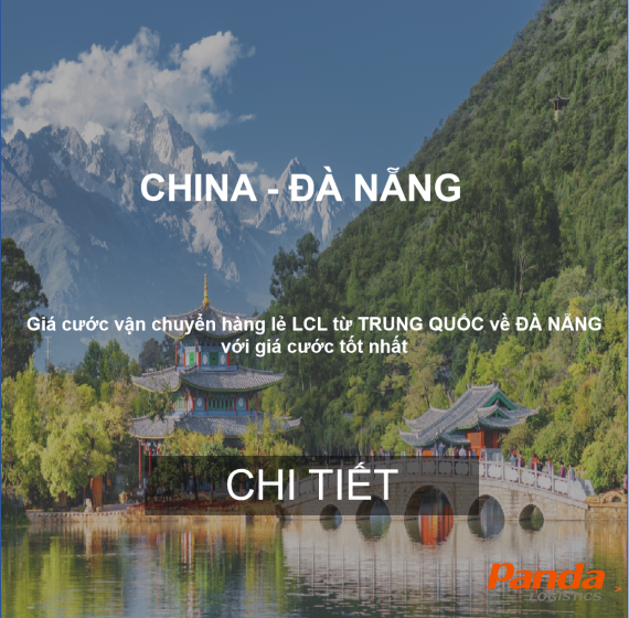 CƯỚC VẬN CHUYỂN HÀNG LẺ TỪ TRUNG QUỐC VỀ ĐÀ NẴNG