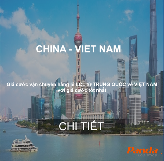 CƯỚC VẬN CHUYỂN HÀNG LẺ TRUNG QUỐC - VIỆT NAM