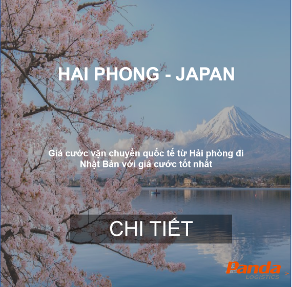 Cước Tàu Biển Hàng Hóa Từ Hải Phòng Đi Nhật Bản