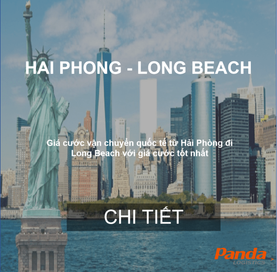 Cước Tàu Biển Hàng Hóa Từ Hải Phòng Đi Long Beach, Mỹ