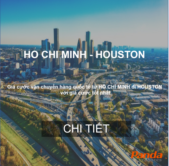 GIÁ CƯỚC VẬN TẢI BIỂN TỪ HỒ CHÍ MINH ĐI HOUSTON, UNITED STATE