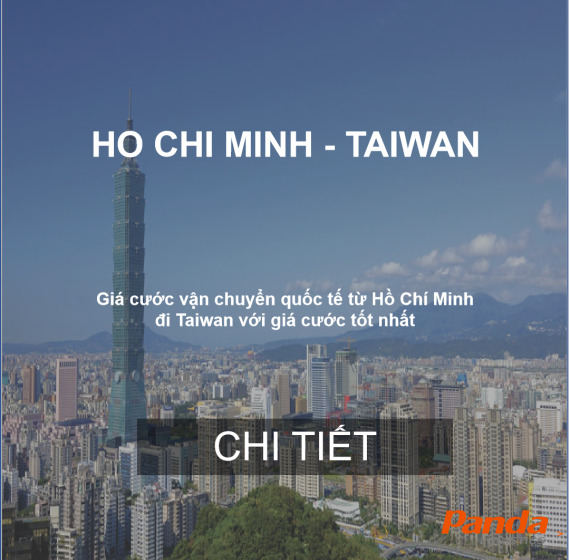 Cước Vận Chuyển Từ Hồ Chí Minh Đi Taiwan
