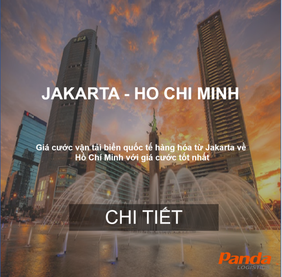 Cước Biển Từ Jakarta Về Hồ Chí Minh