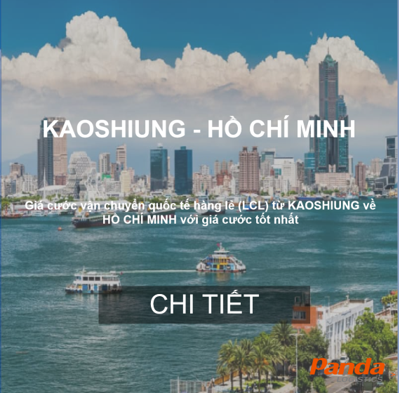 Cước Vận Chuyển Hàng Lẻ Từ Kaoshiung Về Hồ Chí Minh