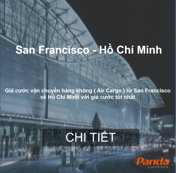 Giá Cước Vận Chuyển Hàng Air Đi San Francisco