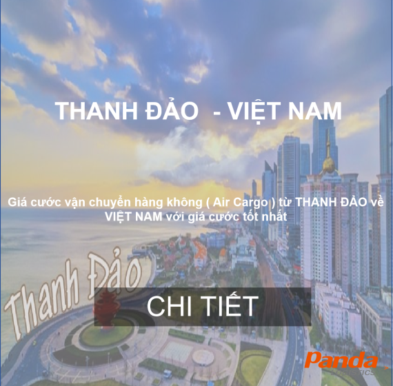 Cước Vận Chuyển Đường Hàng Không Từ Thanh Đảo Về Việt Nam