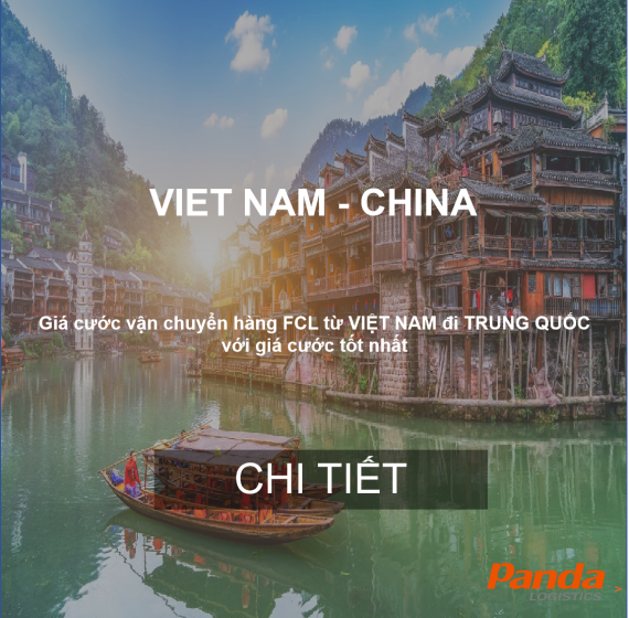 GIÁ CƯỚC VẬN TẢI BIỂN TỪ VIỆT NAM ĐI TRUNG QUỐC