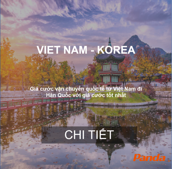 GIÁ VẬN TẢI BIỂN TỪ VIỆT NAM ĐI HÀN QUỐC