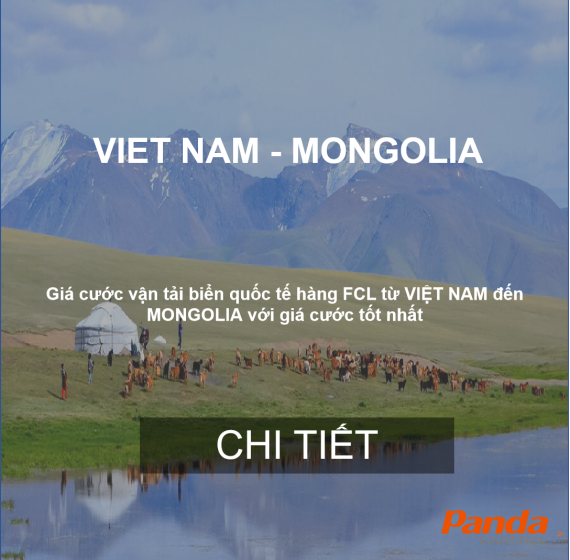 Cước Vận Chuyển Hàng Từ Việt Nam Sang Mongolia, Mông Cổ
